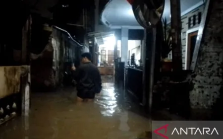 Banjir Melanda 5 Kecamatan di Kabupaten Tangerang, Ketinggian Air Capai 1,5 Meter