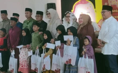Aksi Sosial SKK Migas PetroChina di Tanjab Timur: Santunan 100 Anak Yatim dan Program PPM