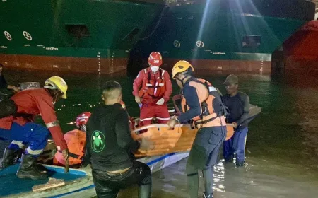 ABK Tugboat Terbalik di PT ASL Batam Ditemukan Selamat Setelah 3 Hari SAR