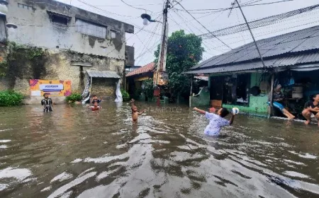 Banjir Ekstrem Rendam Kampung Baru 1 Halim Perdanakusuma Awal 2026