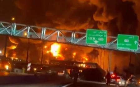 Kilang Minyak Iran Dibom Israel, Detik-detik Teheran Dilalap Api
