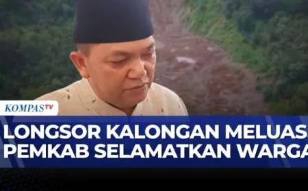 Longsor Meluas di Semarang, Pemkab Siapkan Rusunawa dan Huntara untuk Warga Terdampak