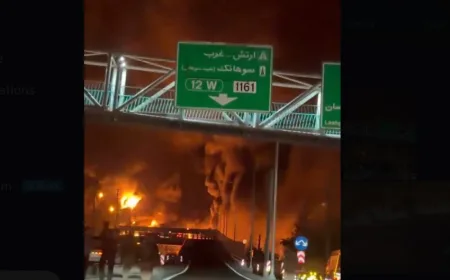 Serangan Israel Hantam 4 Fasilitas Minyak Iran, Perang Psikologis Dimulai