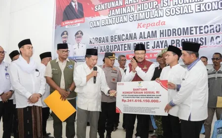 Satgas PRR Percepat Pemulihan Sosial dan Ekonomi Korban Bencana Aceh dan Sumatera