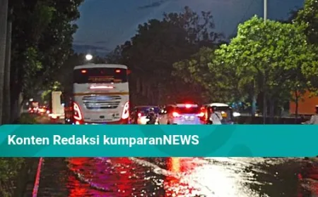Banjir di Daan Mogot Mulai Surut, Kendaraan Kini Bisa Melintas Perlahan