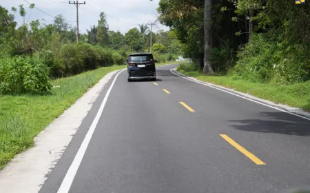 Menteri Dody Tinjau Jalan Medan–Tapanuli Selatan, Tangani 39 Titik Longsor