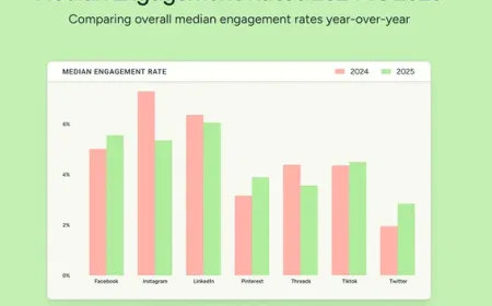 Engagement Instagram, LinkedIn, dan Threads Turun di 2025, X Justru Melonjak