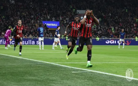 AC Milan Kalahkan Inter 1-0, Allegri Tegaskan Nerazzurri Masih Favorit Scudetto