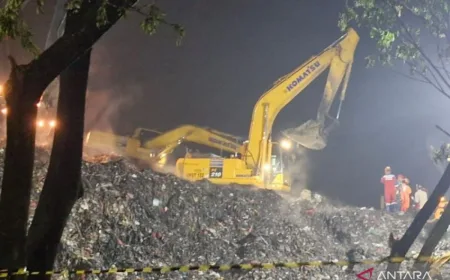 Pemprov DKI Tutup Zona 4 TPST Bantargebang Sementara Usai Longsor Sampah