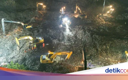 Longsor Sampah TPST Bantargebang: Kronologi dan Dampak Tragedi Maut 4 Tewas