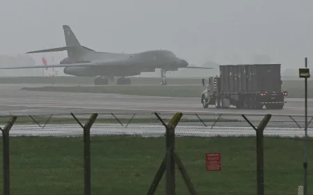 Pesawat Pengebom B-1 AS Mendarat di Inggris, Siapkan Serangan ke Iran