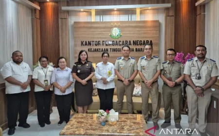 BPN Papua Barat Perkuat Bantuan Hukum dengan Kejati Lewat Harmonisasi PKS