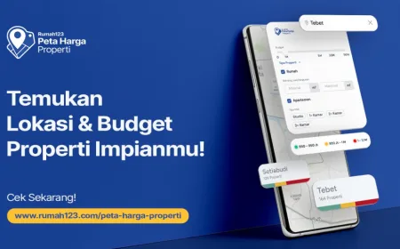 Cara Cari Rumah Murah di Jakarta dengan Fitur Rumah123 Peta Harga Properti