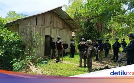 Philip Kobak Komandan KKB Ditangkap, Terlibat Bacok Warga & Bakar SMA di Yahukimo