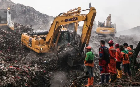 BNPB Waspadai Longsor Susulan di TPST Bantargebang Akibat Hujan Deras