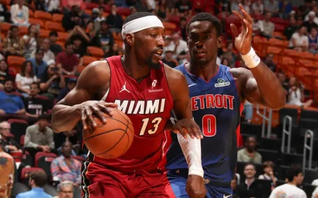Miami Heat Perpanjang Rekor Kekalahan Detroit Pistons Jadi Empat Kali Beruntun