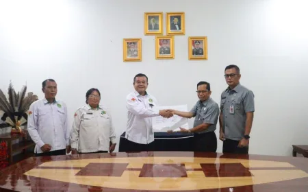 Kemenkum Kalteng dan FDS IAHN TP Jalin Kerja Sama Strategis Kembangkan Riset Hukum dan Sentra KI