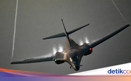 Pesawat Pengebom AS Mendarat di Inggris, Siap Luncurkan Serangan ke Iran