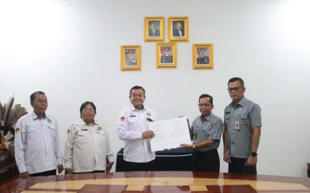 Kemenkum Kalteng dan IAHN Tampung Penyang Perkuat Riset Hukum dan KI