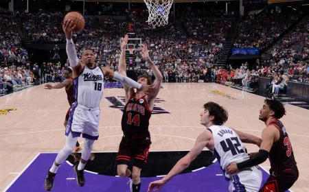 Russell Westbrook Cetak Triple-Dobel ke-208 Bawa Kings Kalahkan Bulls