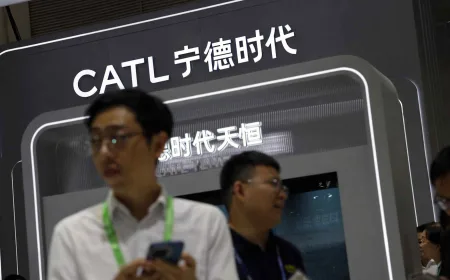 CATL, Raksasa Baterai China, Lampaui Perkiraan Laba Berkat Permintaan Sistem Penyimpanan