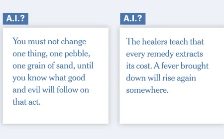 Siapa Penulis Terbaik: A.I. atau Manusia? Ikuti Kuis Ini dan Buktikan