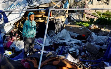 Serangan Udara Israel Serang Tenda Pengungsi Gaza, 6 Orang Tewas