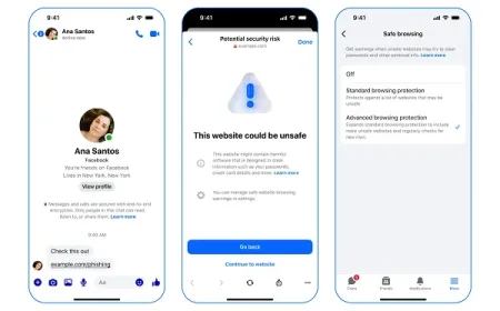 Meta Tingkatkan Perlindungan Penipuan di Aplikasi Messenger Lewat Fitur Safe Browsing
