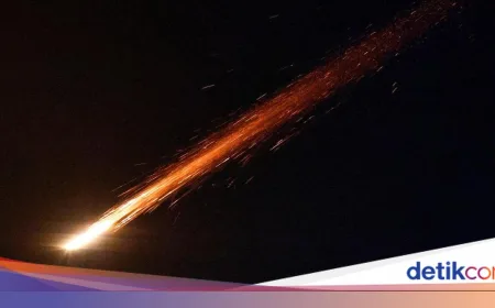 Serangan Rudal Iran ke Israel Memicu Balasan Serangan ke Peluncur Rudal Iran