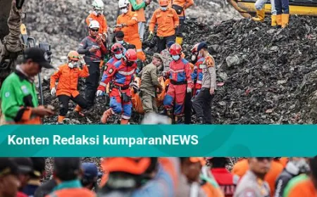 Korban Longsor TPST Bantargebang Ditemukan Semua, Operasi SAR Ditutup Resmi