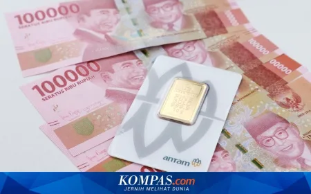 Harga Emas Antam Hari Ini 10 Maret 2026 Menguat Rp 43.000 per Gram