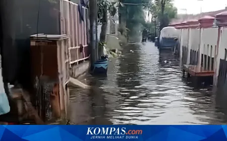 Banjir Mengancam Warga Pesisir Surabaya Saat Hujan: Kisah dan Tantangannya