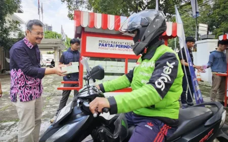 Partai Perindo Dorong Pertumbuhan UMKM dengan Berbagi Takjil di Ramadan