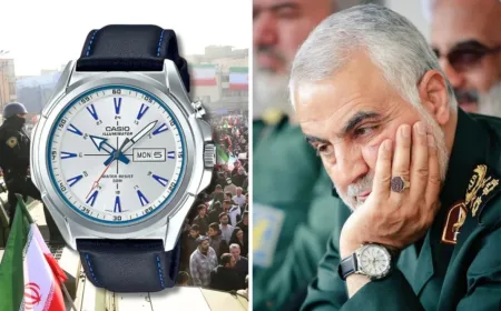 Kontras Gaya Elite: Rolex Jenderal Barat vs Casio Pemimpin Iran di Tengah Perang