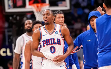 Sixers Dapat Kabar Baik dari Tyrese Maxey Usai Cedera Jari Kelingking