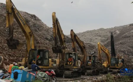 TPST Bantargebang Ditargetkan Pulih Dalam Sepekan Setelah Longsor