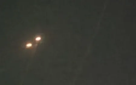 Rudal Iran Melintas di Langit Israel Tengah: Rekaman dan Dampaknya