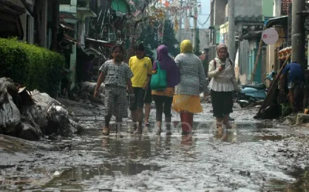105 Titik Rawan Banjir dan Longsor di Jawa Barat Jelang Mudik 2024