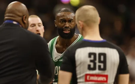 Jaylen Brown Dikeluarkan, Boston Celtics Kalah dari San Antonio Spurs 116-125