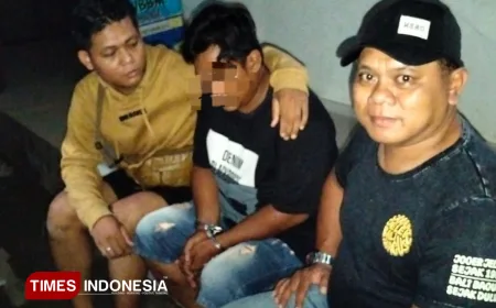 Pencuri Uang Rp2,7 Juta di LA Mart Pacitan Berhasil Dibekuk Berkat Rekaman CCTV