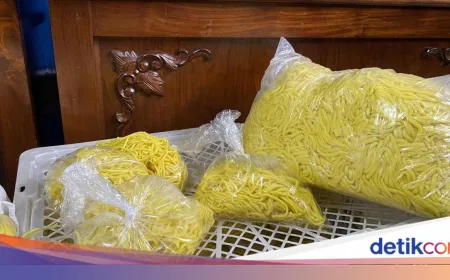 Fakta Terungkap Pabrik Mi Berformalin di Boyolali: Produksi 1,5 Ton/Hari Sejak 2019