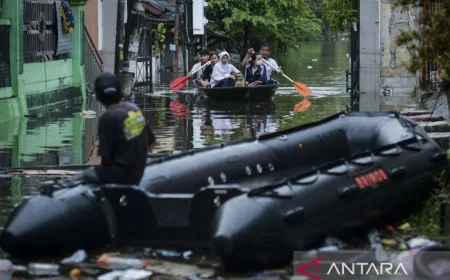 Jumlah Warga Terdampak Banjir di Periuk Tangerang Capai 13.410 Jiwa