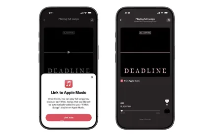 TikTok Tambah Fitur Streaming Lagu Penuh Apple Music di Aplikasi