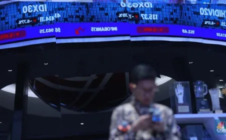 Asing Borong 10 Saham Unggulan Saat IHSG Turun 0,69% ke 7.389,40