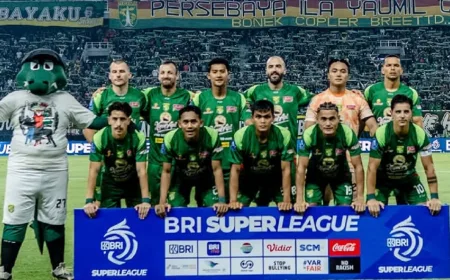 Persebaya Surabaya Usung Misi Bangkit Usai Dibantai Borneo FC di Super League