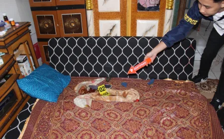 Sat Reskrim Polres Garut Amankan Pelaku Dugaan Pembunuhan di Cisurupan