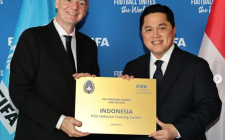 Presiden FIFA Soroti Pusat Latihan Timnas Indonesia di IKN, Indonesia Buat Kemajuan Luar Biasa