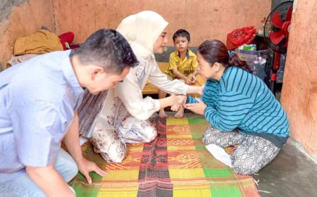 Putri Zulkifli Hasan Kunjungi Rumah Korban Banjir di Bandarlampung, Serukan Mitigasi Serius