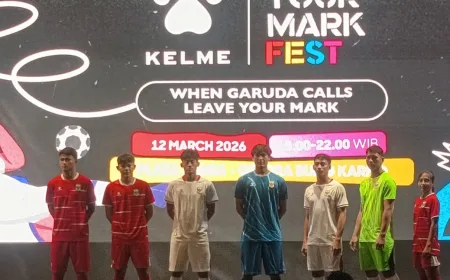 Jersey Terbaru Timnas Indonesia Resmi Diluncurkan dengan Teknologi Tinggi Kelme