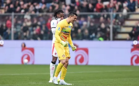 Emil Audero Catat Laga ke-200 di Liga Italia dengan Kekalahan Pahit Cremonese